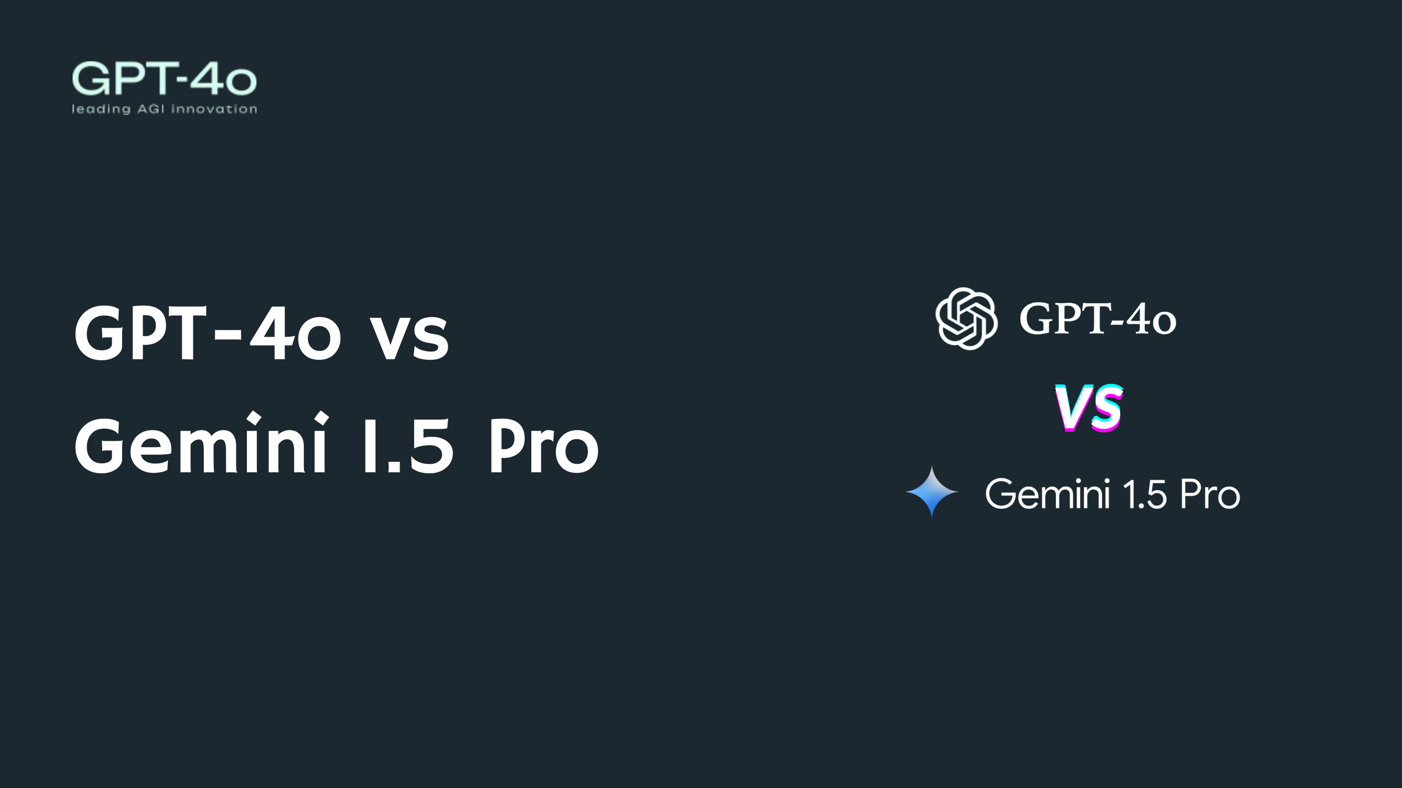 GPT-4o vs Gemini 1.5 Pro